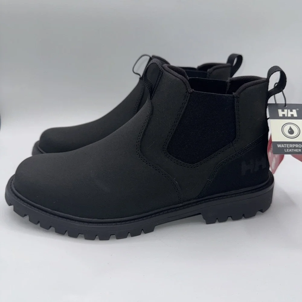 Helly Hansen‎ Keystone Primaloft Boots Men's Size 9 Black Leather